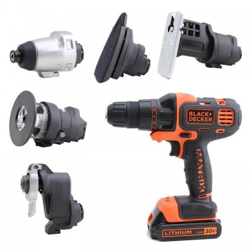 MULTIHERRAMIENTA BLACK + DECKER MATRIX 20V 6 EN 1