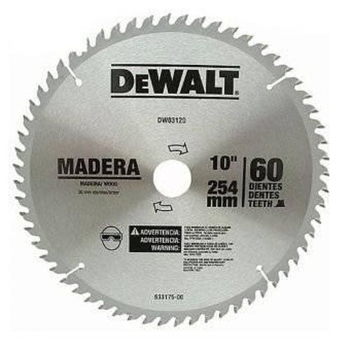 HOJA DE SIERRA DEWALT 10 60DTES. DW03120