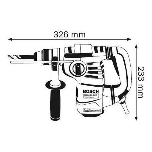 ROTOMARTILLO BOSCH GBH 3-28 DRE 800W SDS PLUS 1123