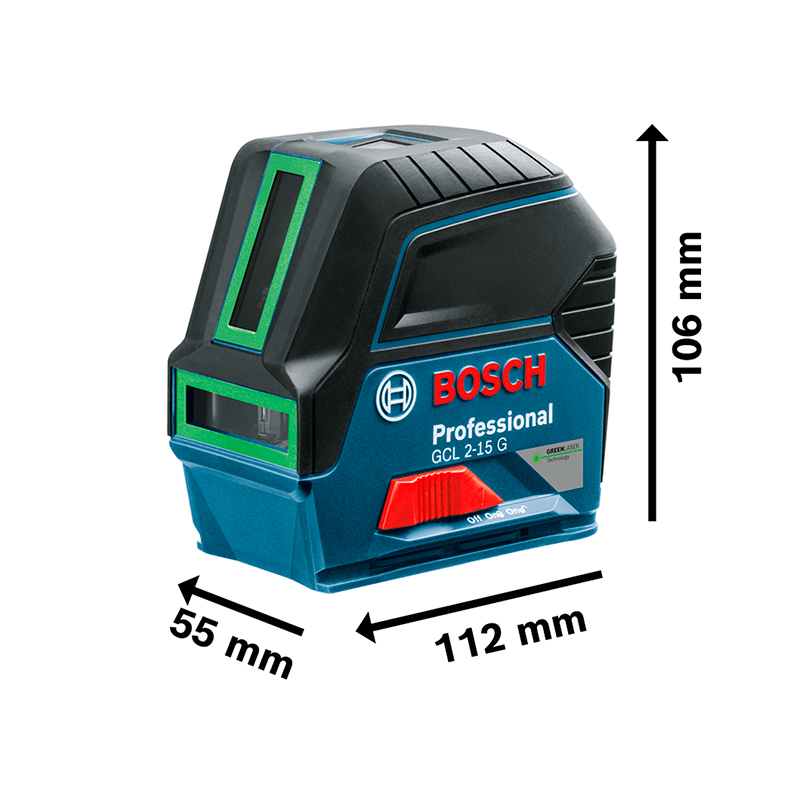 NIVEL LASER COMBINADO BOSCH GCL 2-15 G