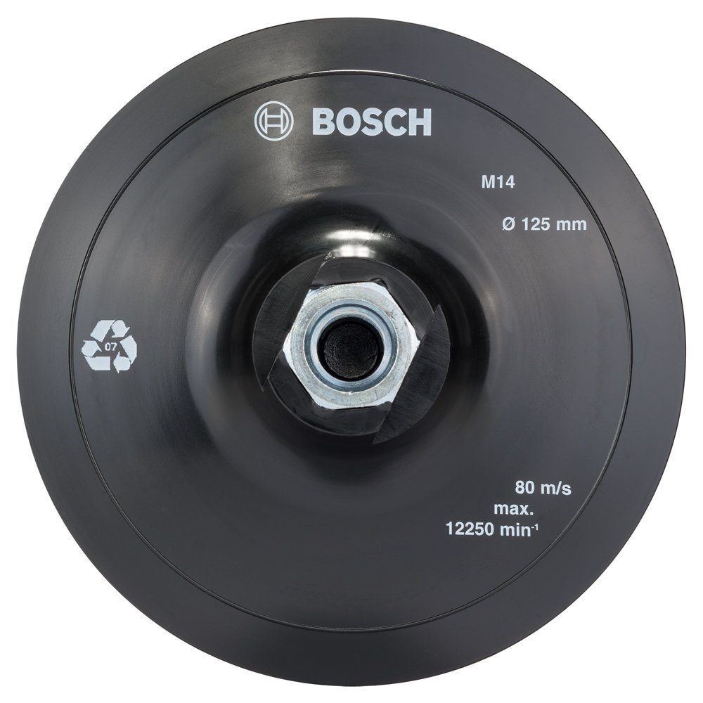 DISCO DE GOMA BOSCH 115MM VELCRO 601076