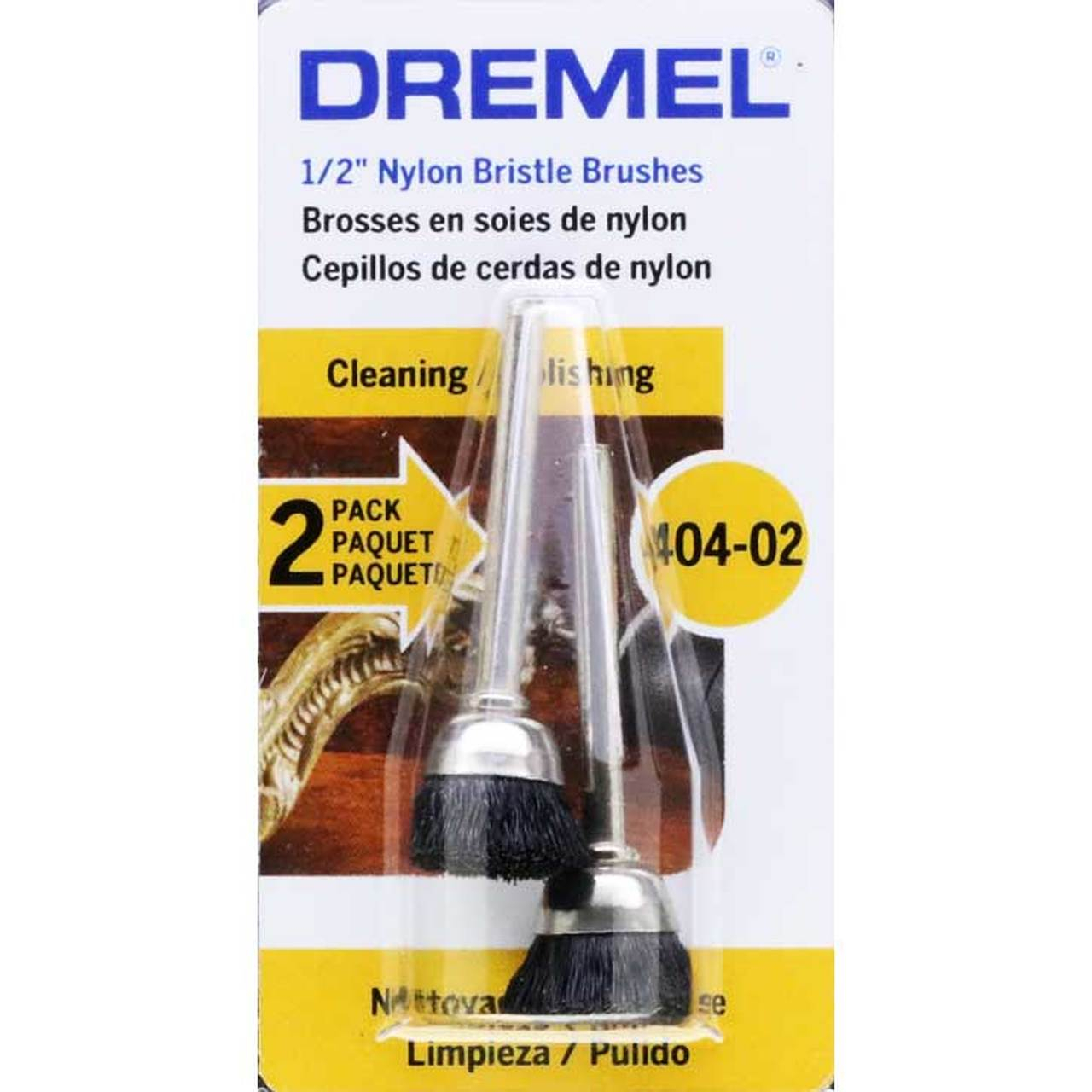 CEPILLO DE CERDA DREMEL 404-02