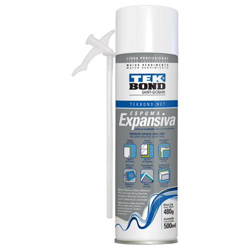 ESPUMA DE POLIURETANO TEKBOND 500 ML