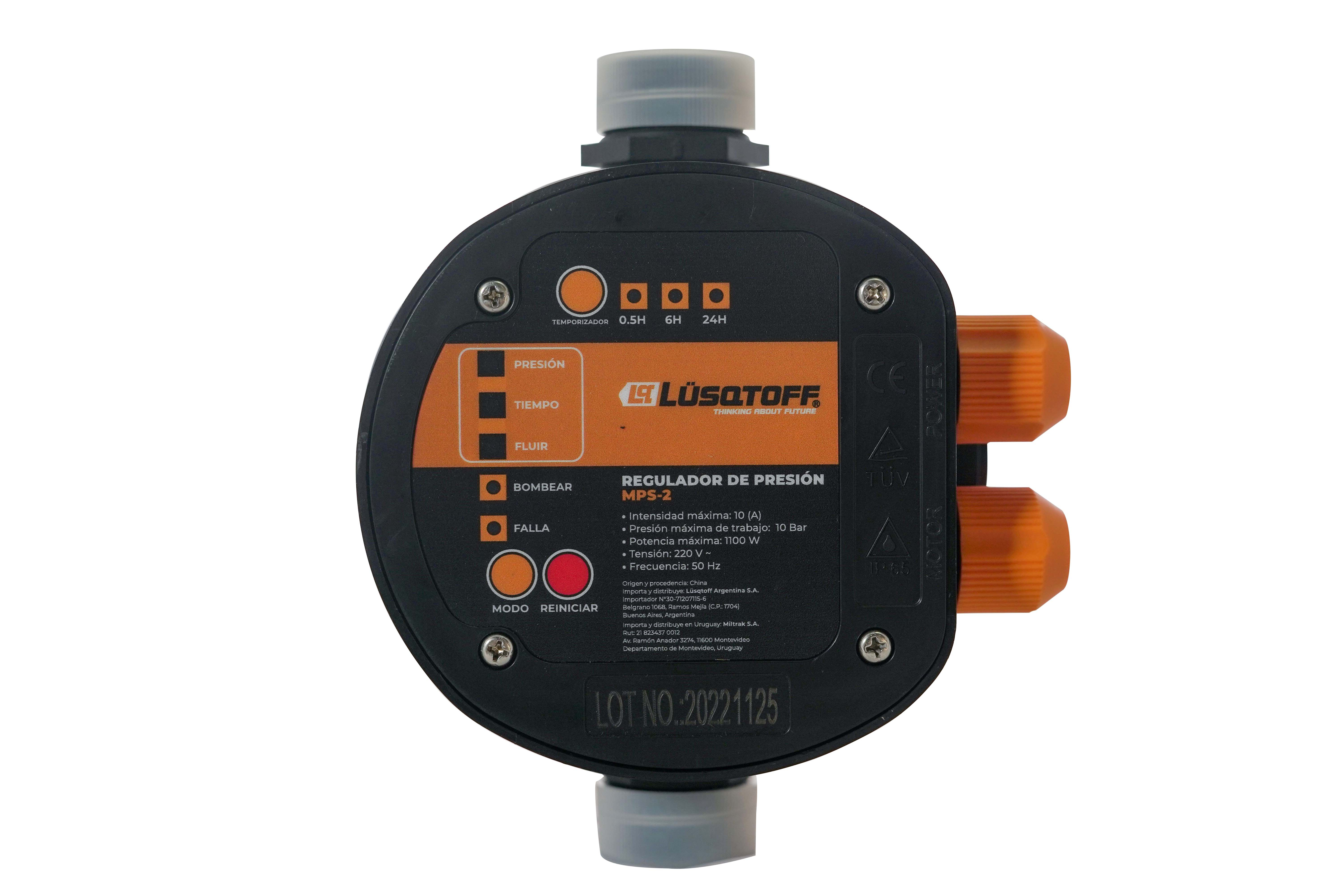 REGULADOR DE PRESION DE AGUA LUSQTOFF CON TEMPERATURA MPS-2