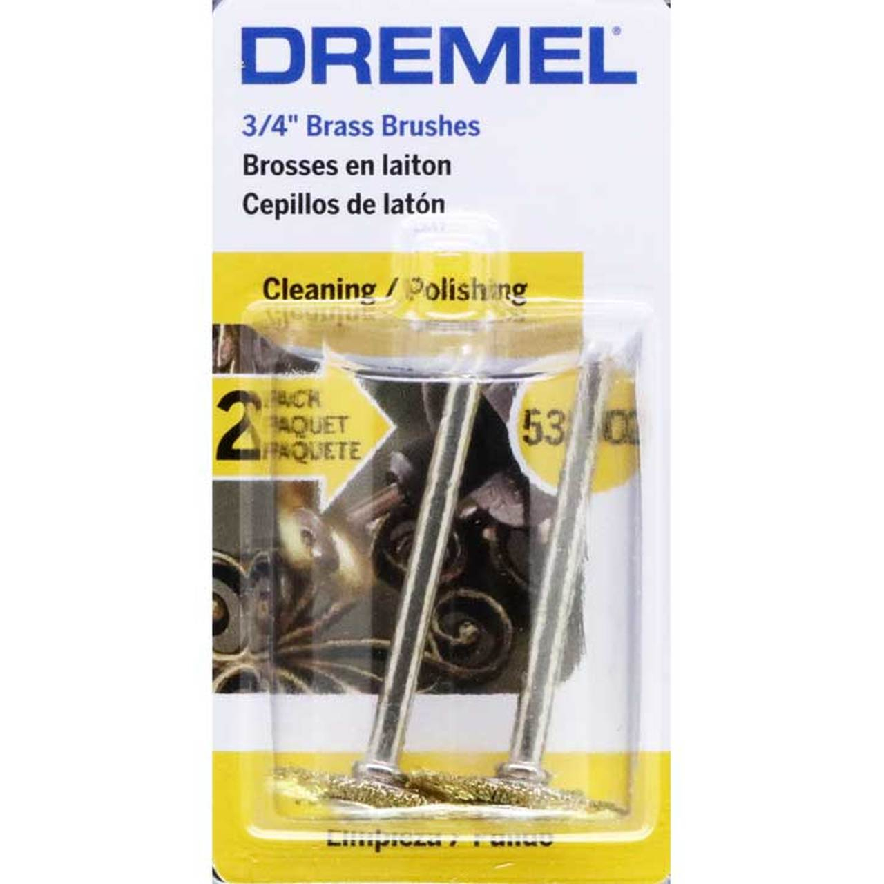 CEPILLO DE BRONCE DREMEL 535