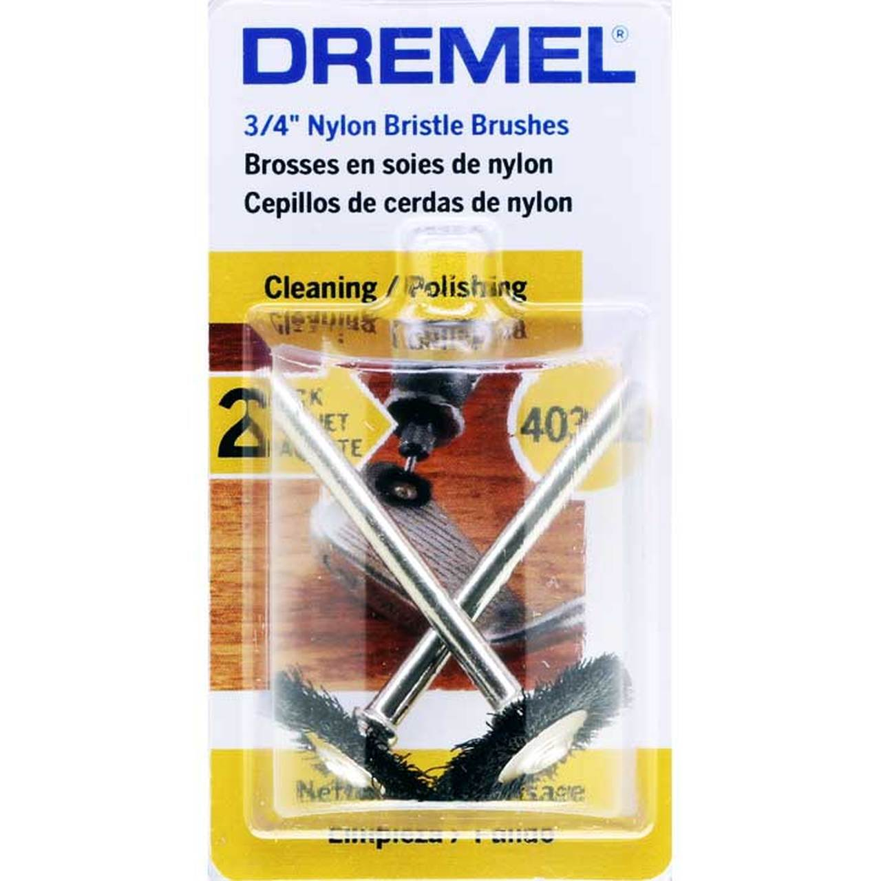 CEPILLO DE CERDA DREMEL 403-02