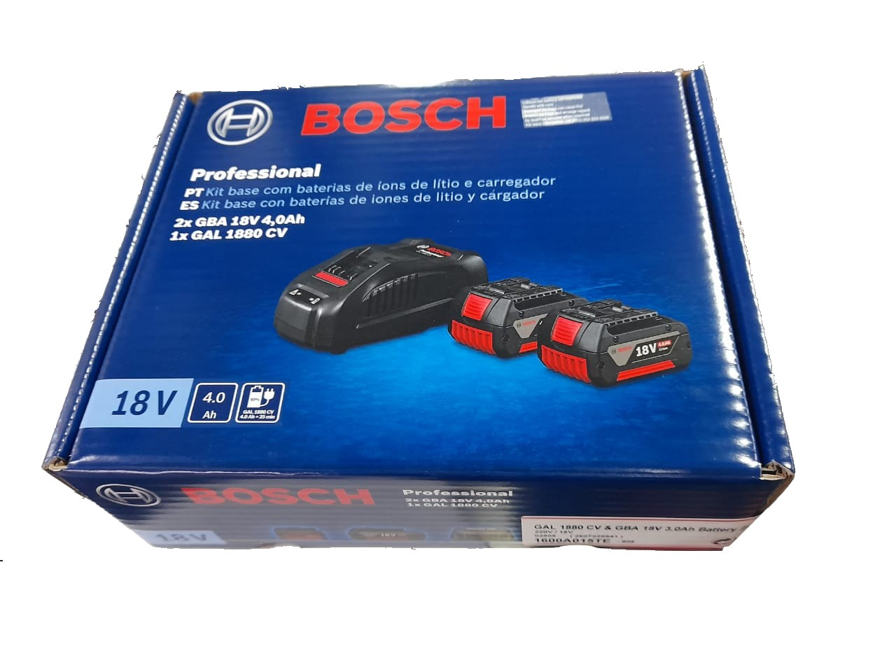 BATERIA BOSCH X2UN 18 V LI 3 AH C/CARG 1600A015TE