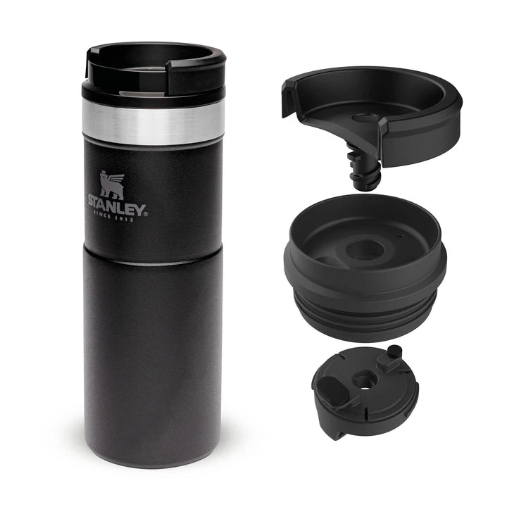 VASO STANLEY CLASSIC NEVERLEAK TRAVEL MUG 591M NEGRO