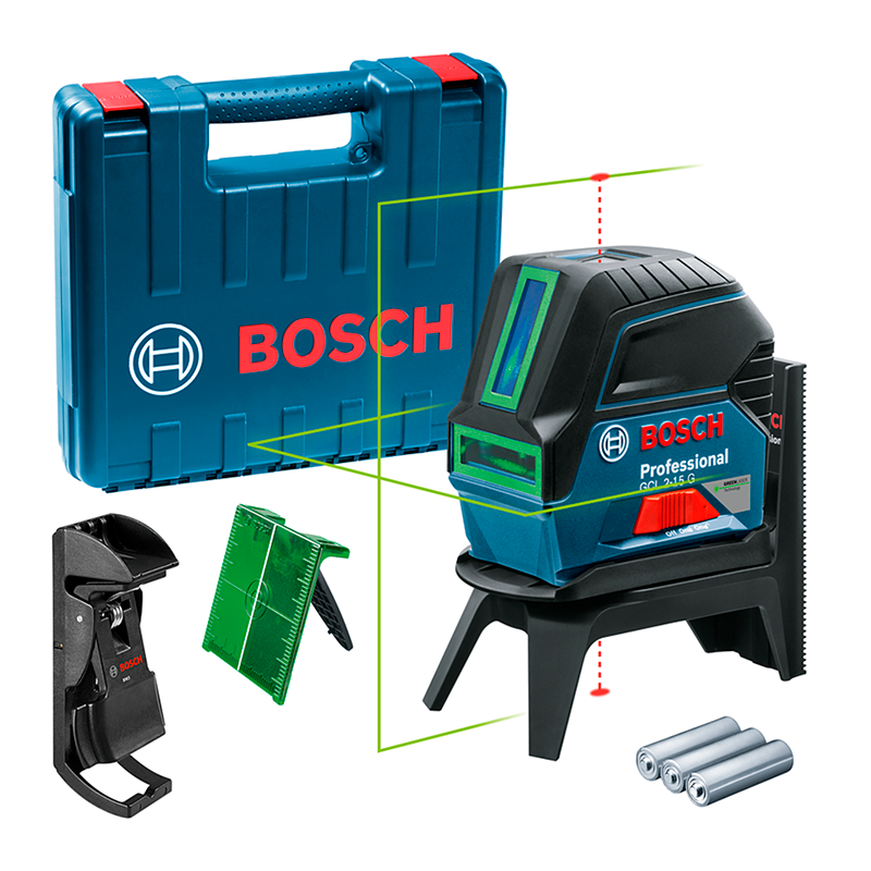 NIVEL LASER COMBINADO BOSCH GCL 2-15 G