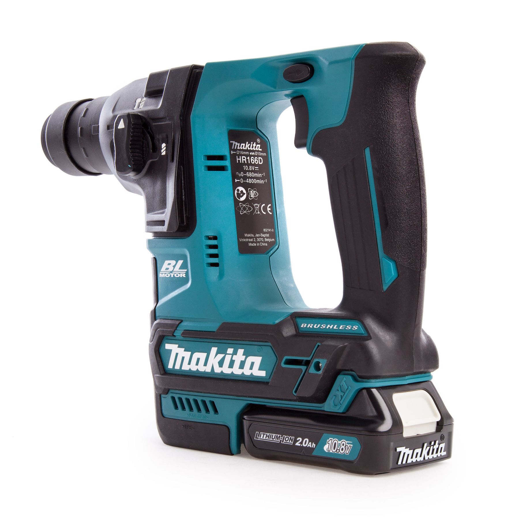 ROTOMARTILLO MAKITA INAL SDS PLUS 12V HR166DWYJ