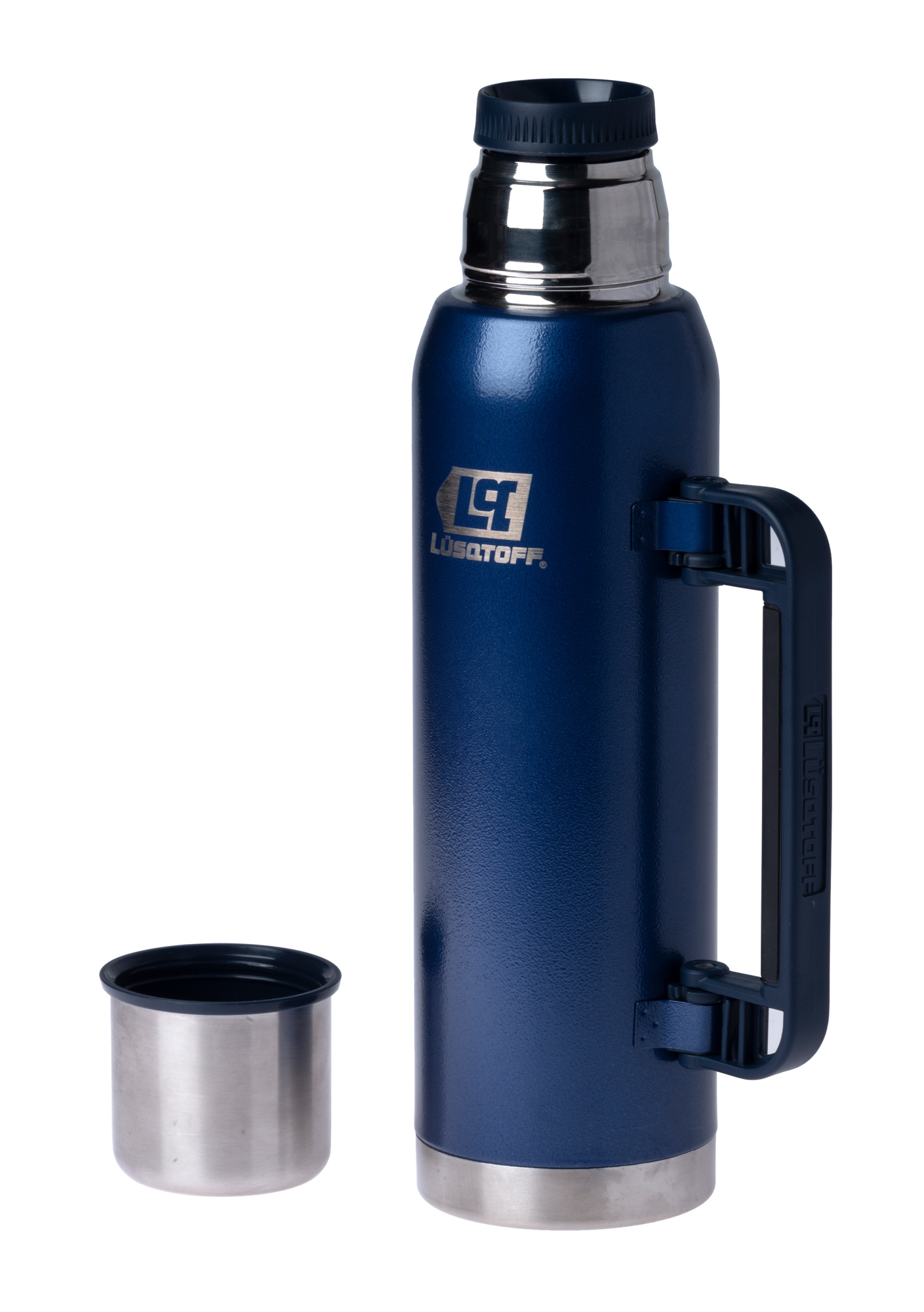 TERMO LUSQTOFF 1.3LT AZUL CON PICO CEBADOR TL1.3-9A