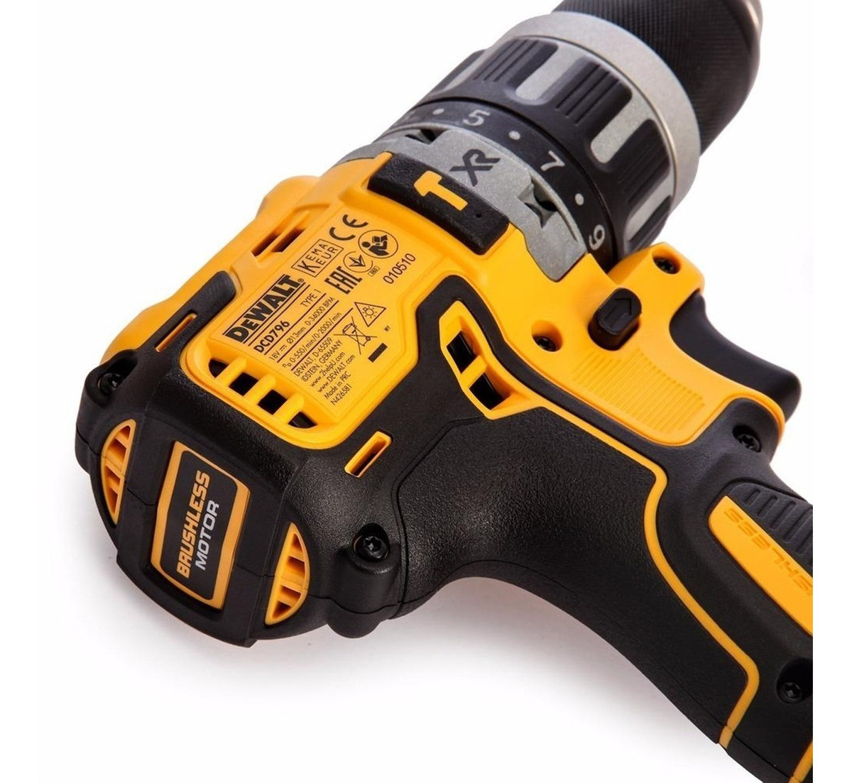 TALADRO ATORNILLADOR  DEWALT DCD796D2 20V LI-ION